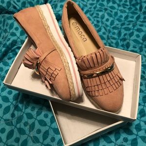 “Moca” brand slip on small platform